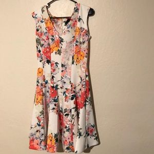 Pleated a-line dress 🦋💕❤️